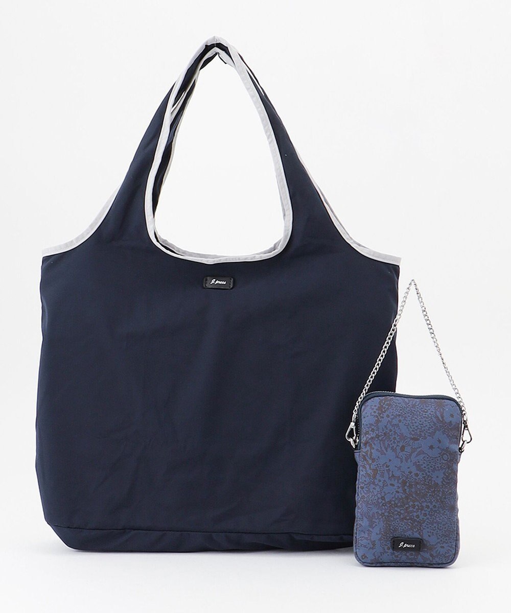 J.PRESS LADIES 【セットアイテム】 LIBERTY スマホポシェット&エコバッグ 