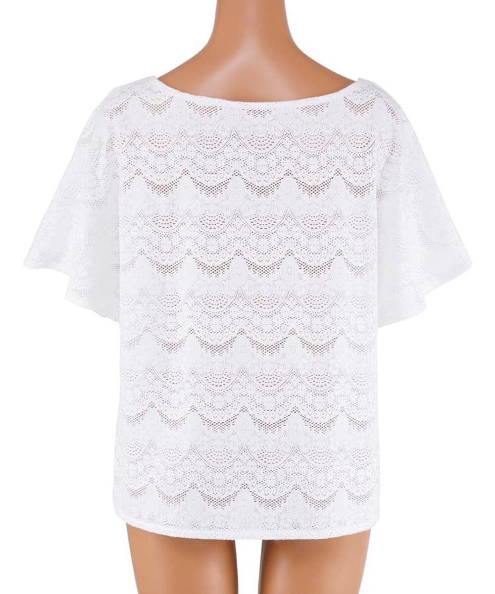 San-ai Resort（三愛水着楽園） ストレッチレースTシャツ　M　【San-ai Resort（サンアイリゾート）】 