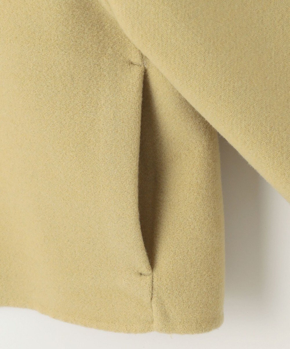 NAVE 【Nave】メルトンリバー ステンカラークロップド コート 