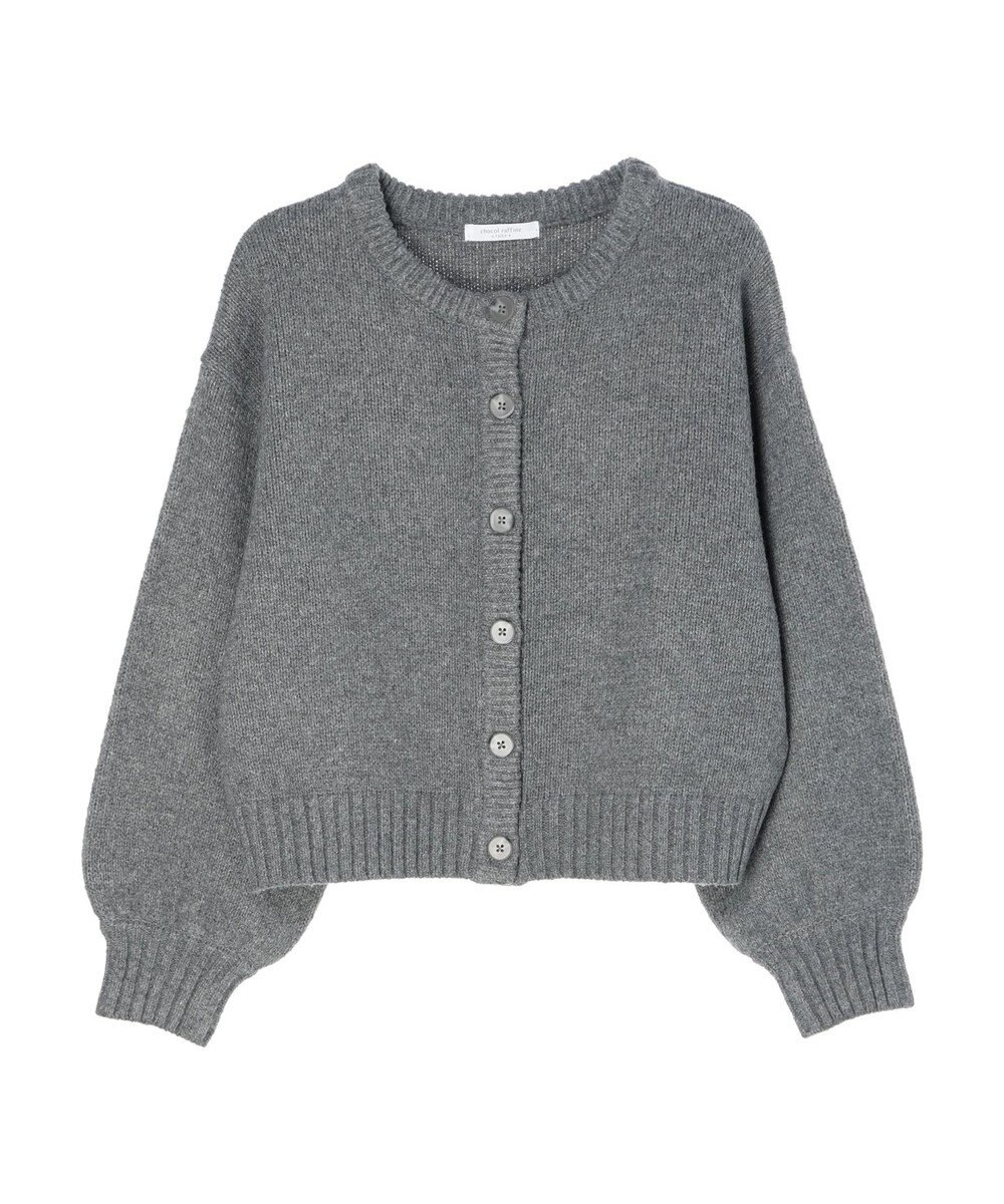 Green Parks クルーネックカーディガン 