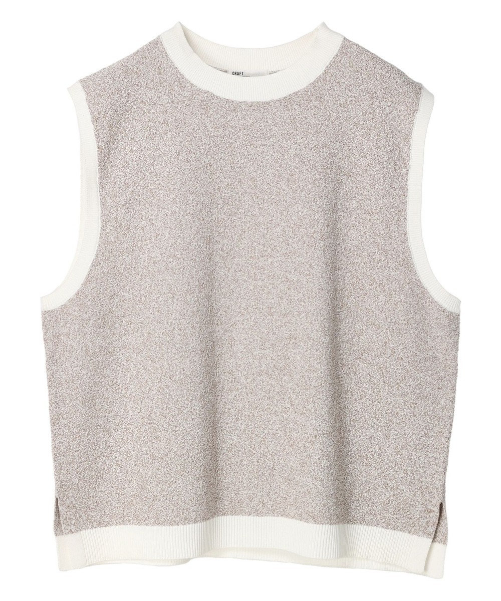 CRAFT STANDARD BOUTIQUE リンクス編みニットベスト 