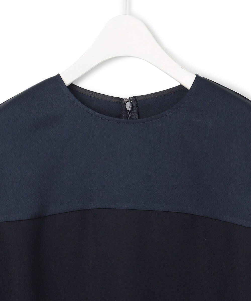 ICB 【接触冷感・UVケア・速乾・洗える】 FluidBackSatin ノースリーブブラウス 