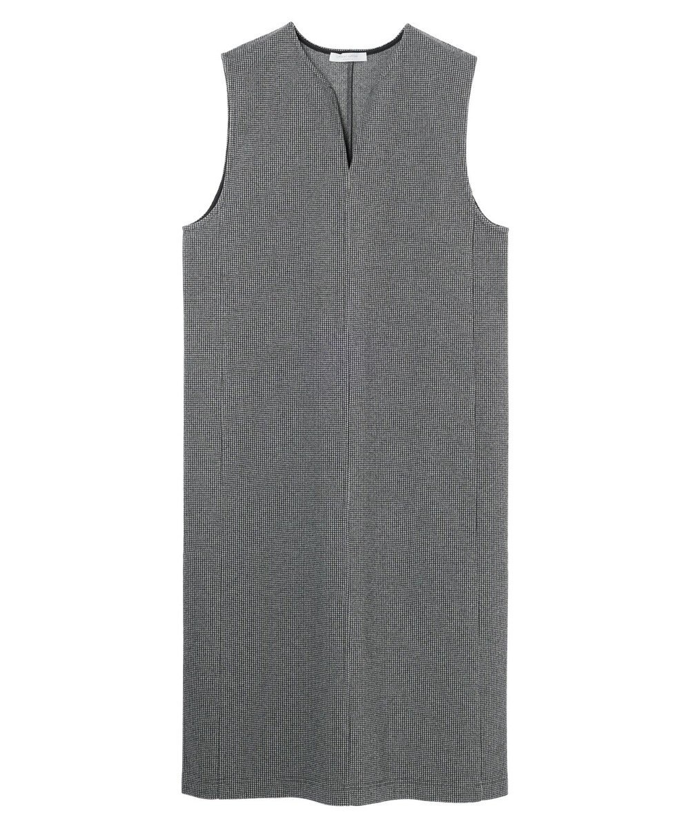 Green Parks 柄圧縮ポンチキーネックジャンスカ 