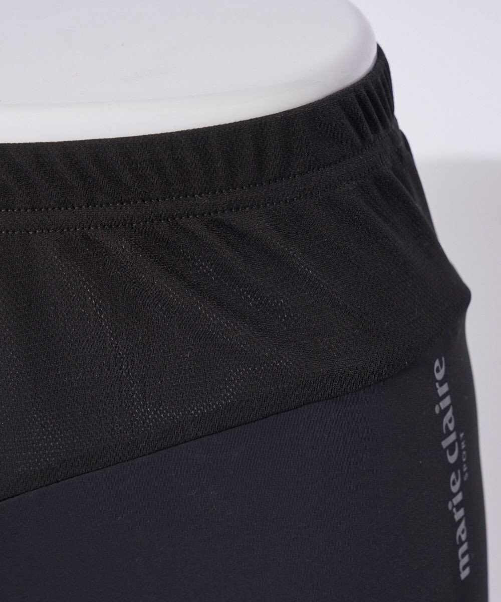 FILA GOLF／marie claire 【Marie claire sports】接触冷感ショート丈レギンス 