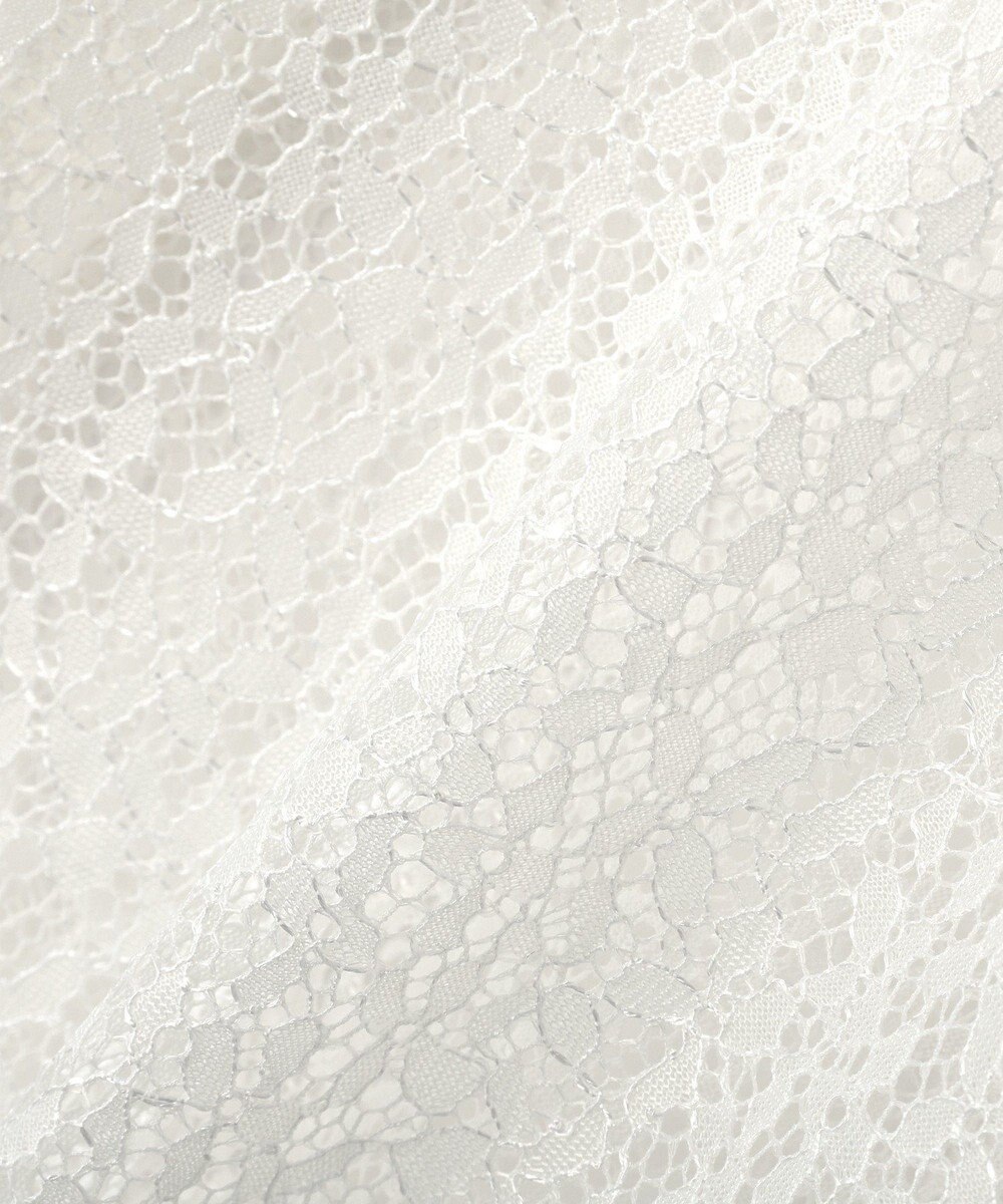 CRAFT STANDARD BOUTIQUE ＜セレモニー＞前後2WAYレースボウタイブラウス 