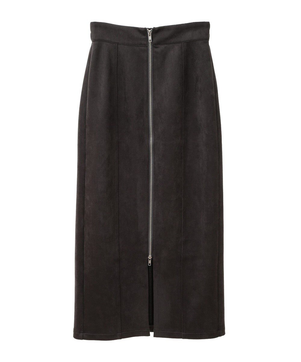 Green Parks ・ＥＬＥＮＣＡＲＥ　ＤＵＥ　スエードポンチＺＩＰスカー 