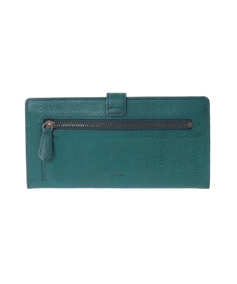 genten ダイヤカットワーク　マチなし長財布 