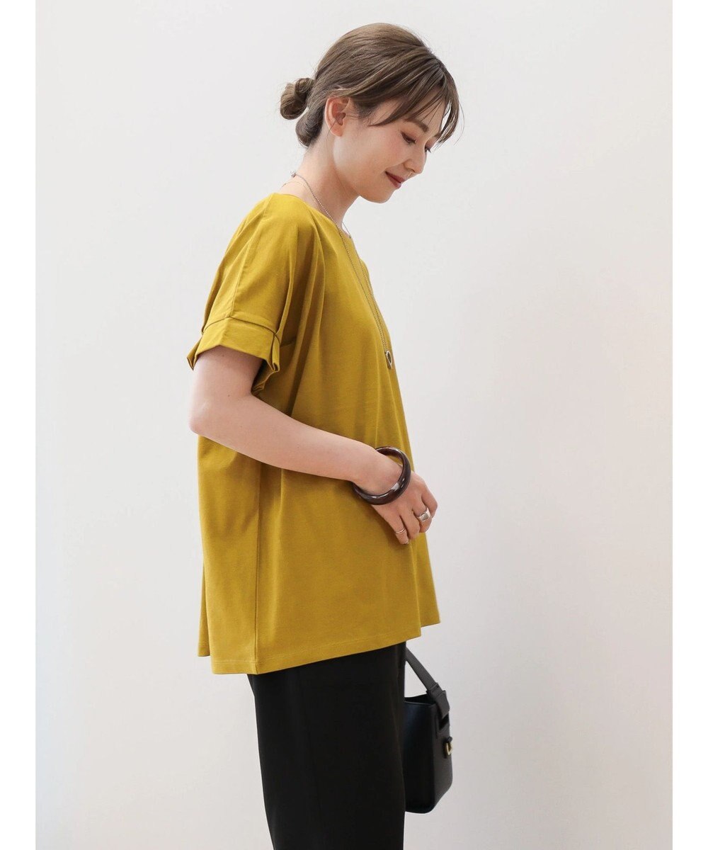 AMERICAN HOLIC 接触冷感袖タックカットプルオーバー 