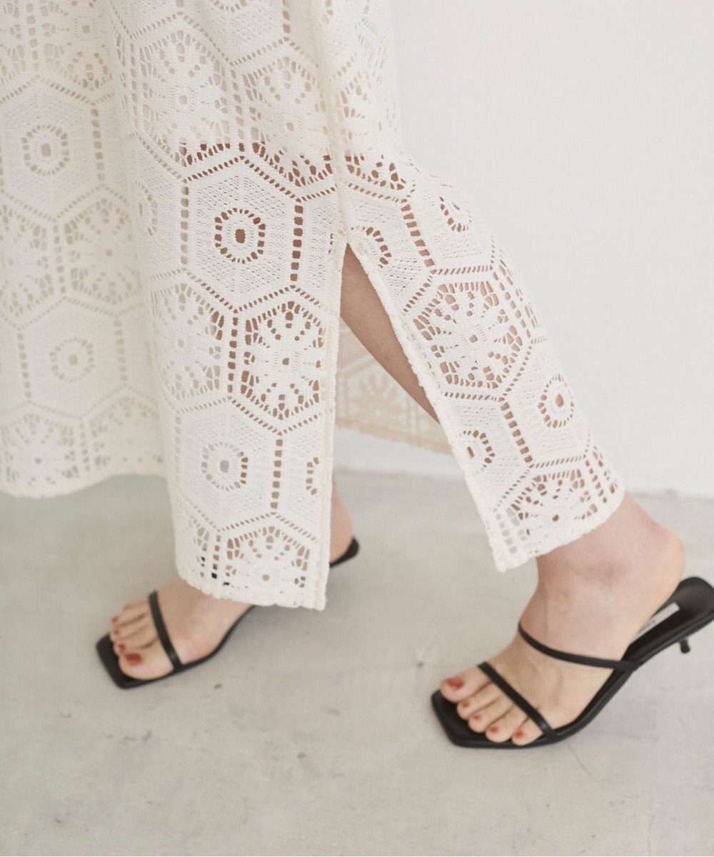 WEGO 【ANGIE VINTAGE】クロシェレースセットワンピース 