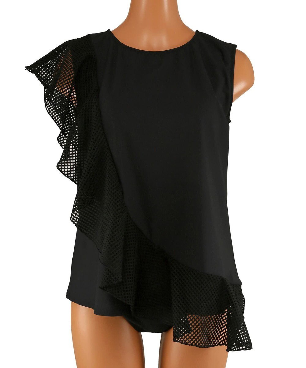 San-ai Resort（三愛水着楽園） アシンメトリートップス水着　9M【San-ai Resort（サンアイリゾート） 