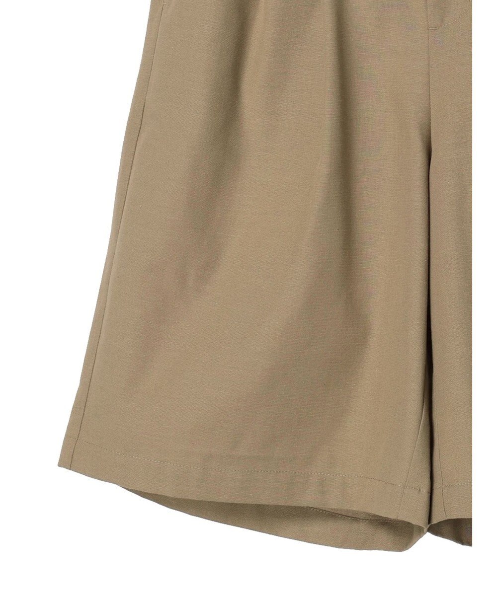 Green Parks 綿麻混ハーフパンツ 