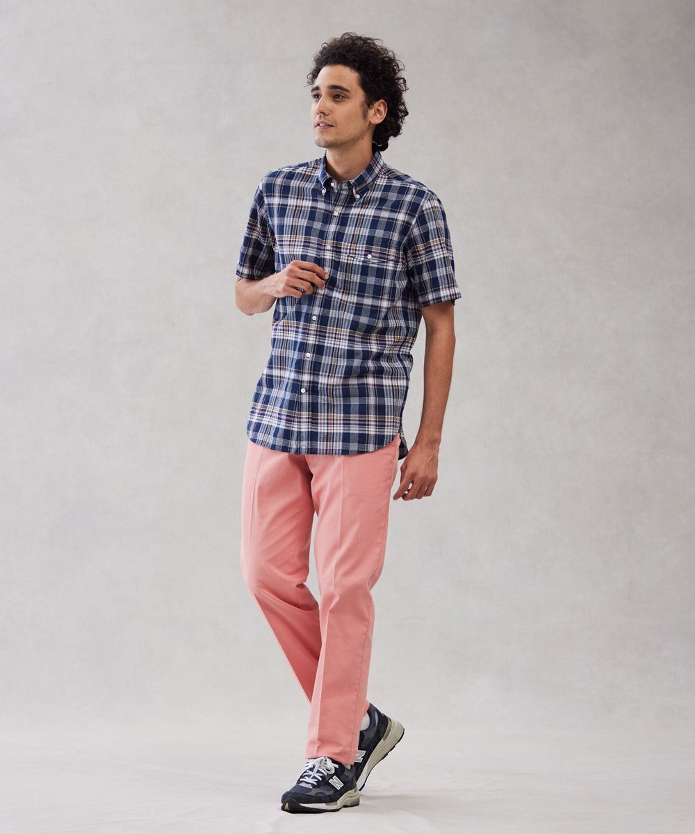 J.PRESS MEN インディアンマドラスチェック シャツ 