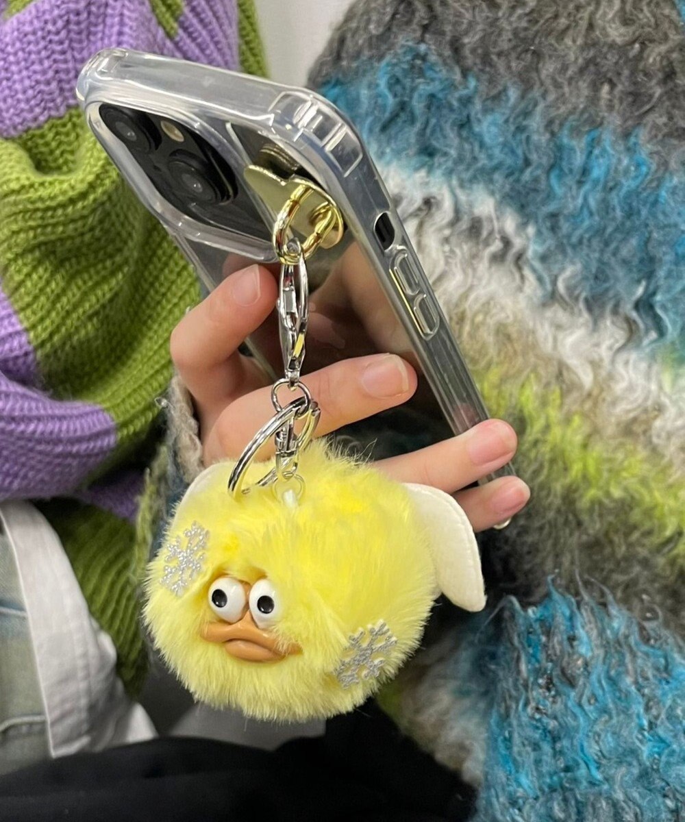 WEGO ゆきんこモンスターぬいぐるみキーホルダー 