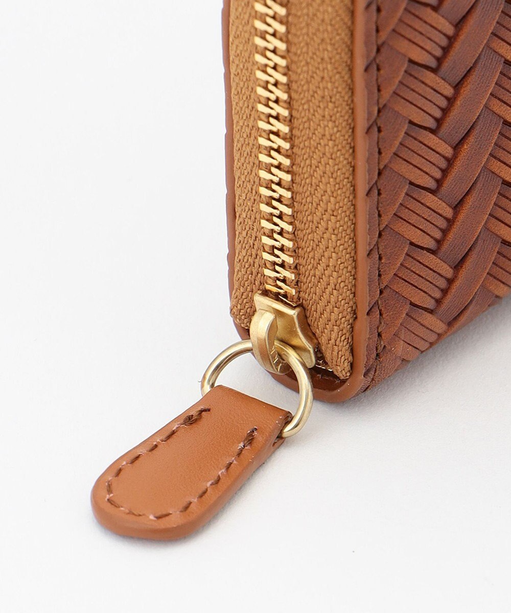 JOSEPH ABBOUD 【コインケース】カウレザー エンボスメッシュ 