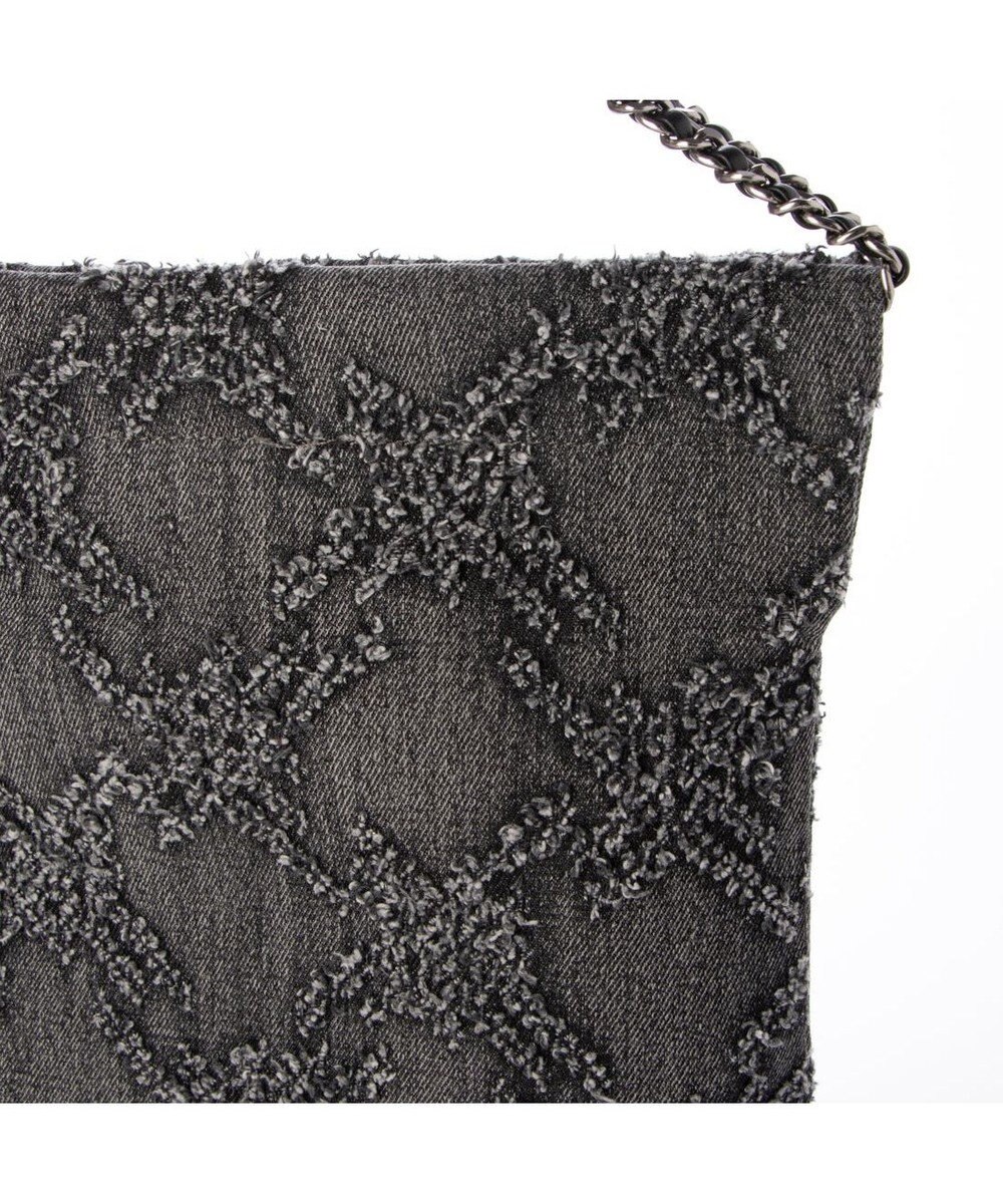 UNBILLION 【テレビ ドラマ着用アイテム】カシュカシュ cachecache / デニム風チェーンバッグ 