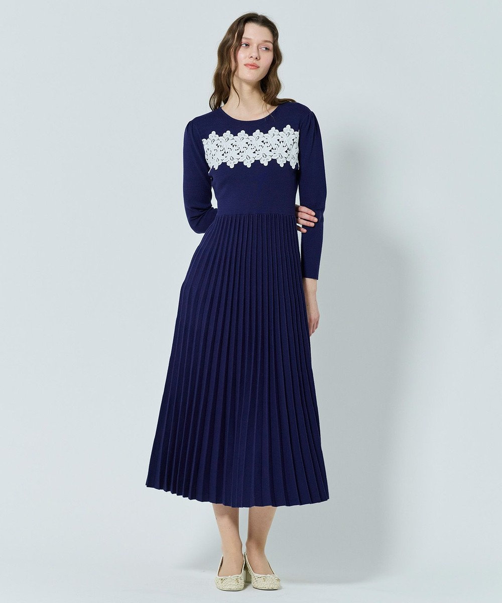 TOCCA 【百田夏菜子さん着用】NIGHT PETAL ニットドレス 