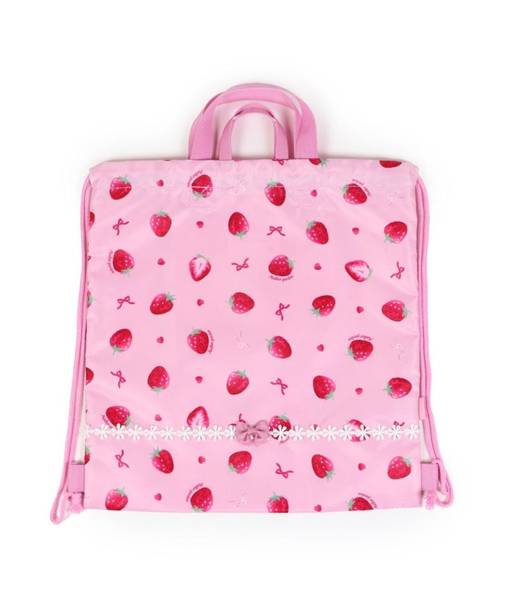 Mother garden マザーガーデン 野いちご お着替え巾着 《いちご柄》 