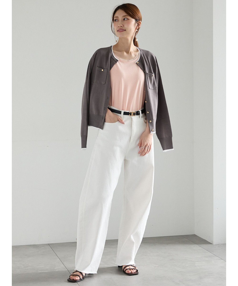 Te chichi チュールトリムタンクトップ 