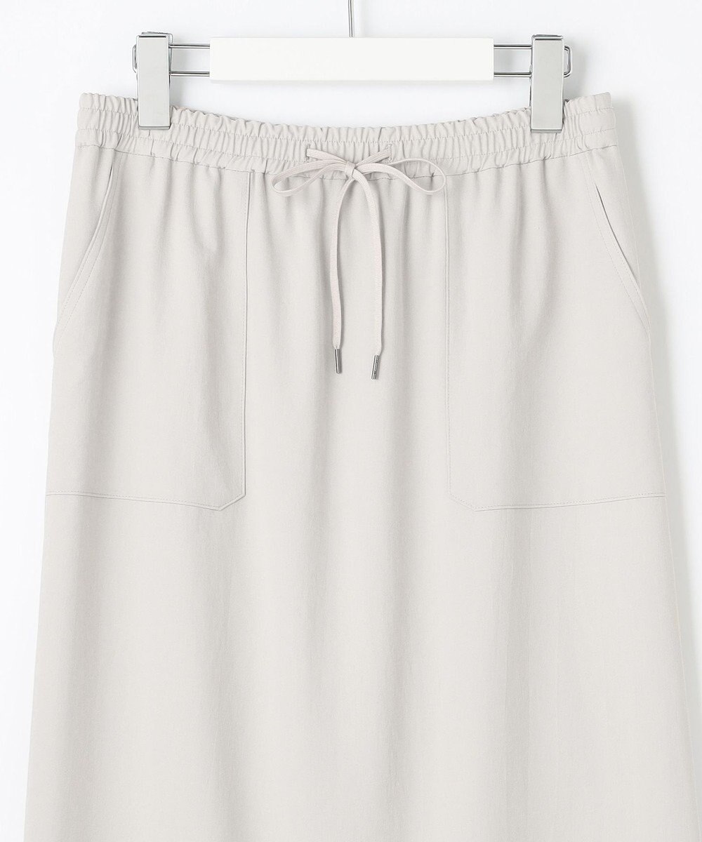 J.PRESS LADIES L 【WEB限定カラーあり・洗える・接触冷感・吸水速乾】Lightジョーゼット ナロー スカート 