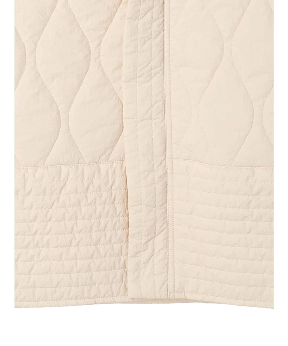 Green Parks ヒョウタンキルトミドル丈ベスト 