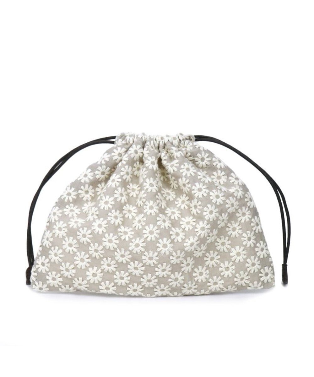 Regalo Felice 【花の刺繍 / セットで持っても可愛い】ポーチ大 / REGALO 