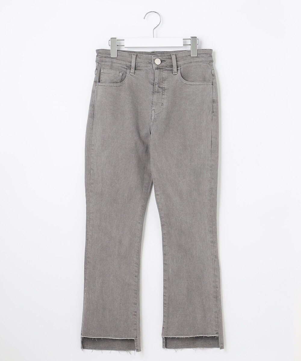 自由区 【XSサイズ～/洗える】365DENIM アンクルフレア パンツ 