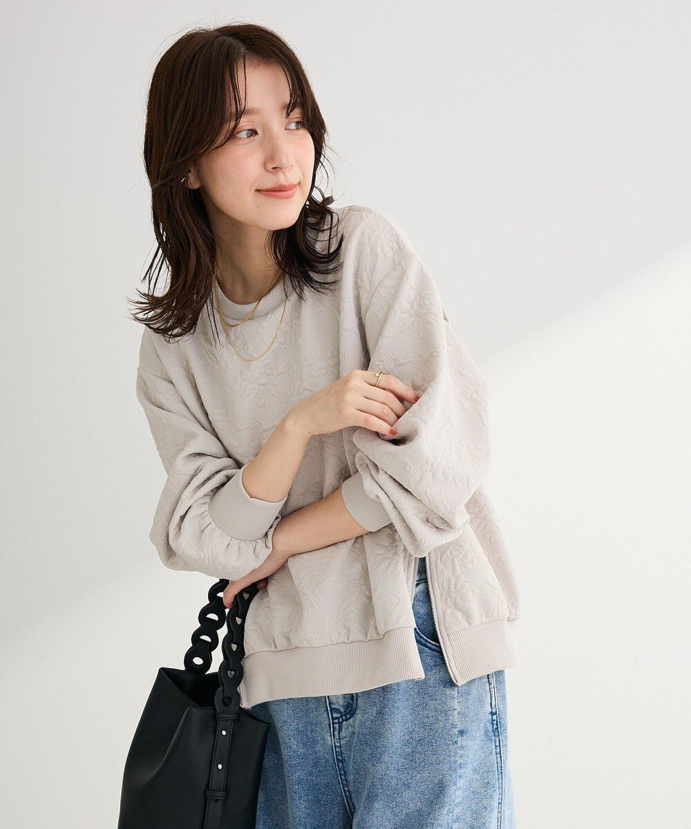 Green Parks フラワーフクレジャカードプルオーバー 