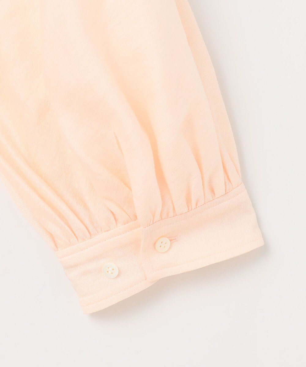 #Newans 【洗える】ダブルフリルヘムシアーシャツ 