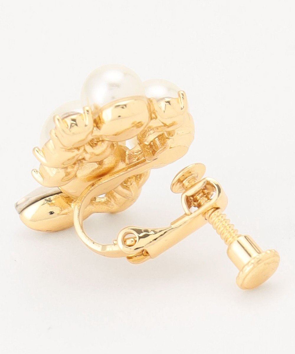 ANY SIS パール調ジュエル イヤリング 