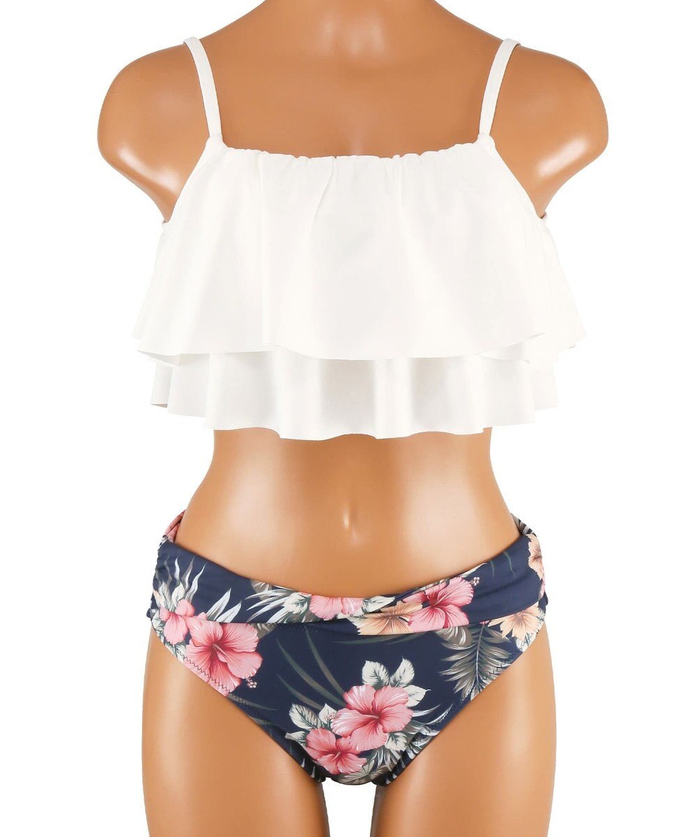 San-ai Resort（三愛水着楽園） 【SALE】フリルトップス３点セット　9M　【San-ai Resort（サンアイリゾート）】 