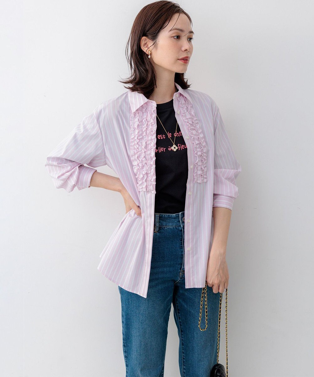 組曲 S 【Flower Collection】プリントTシャツ 