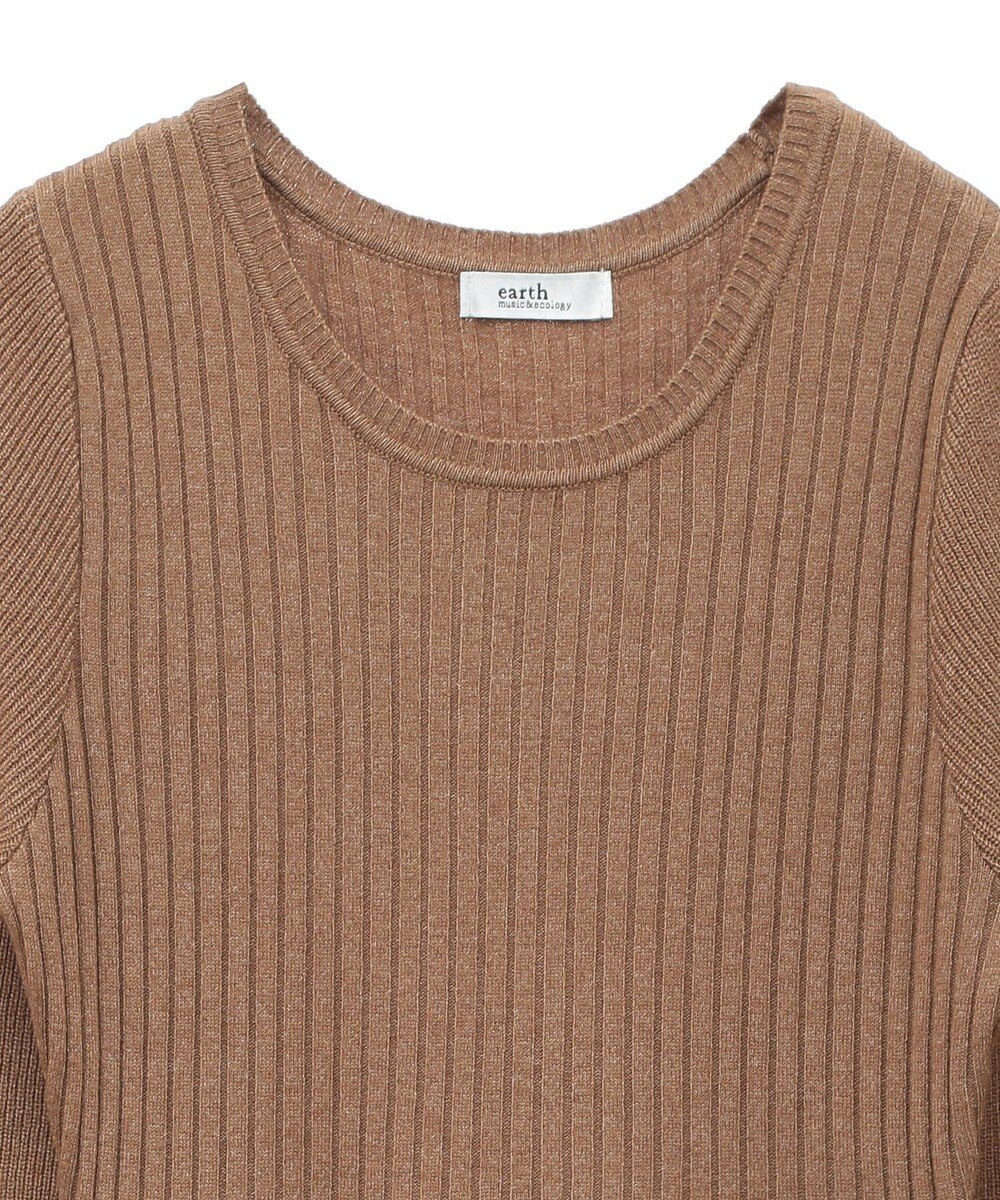 earth music&ecology ＳＥＴ２点ＺＩＰベスト＋ニットワンピース 