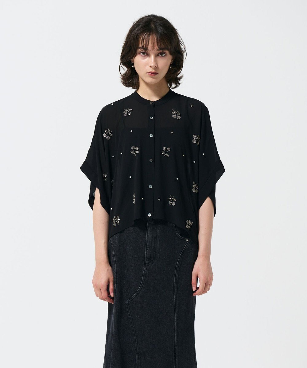 GRACE CONTINENTAL チェリーポンチョブラウス 