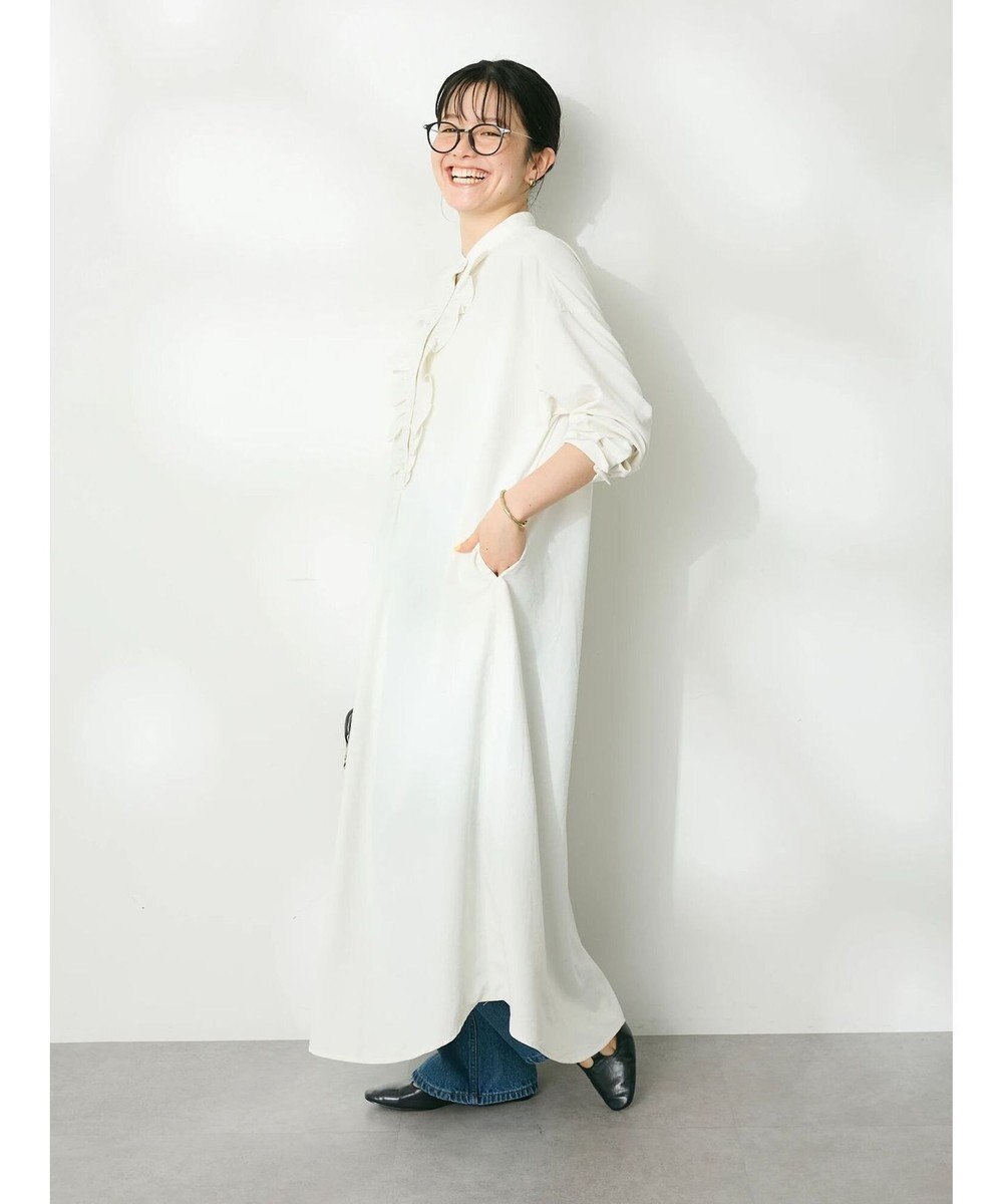 CRAFT STANDARD BOUTIQUE デシンフリルワンピース 