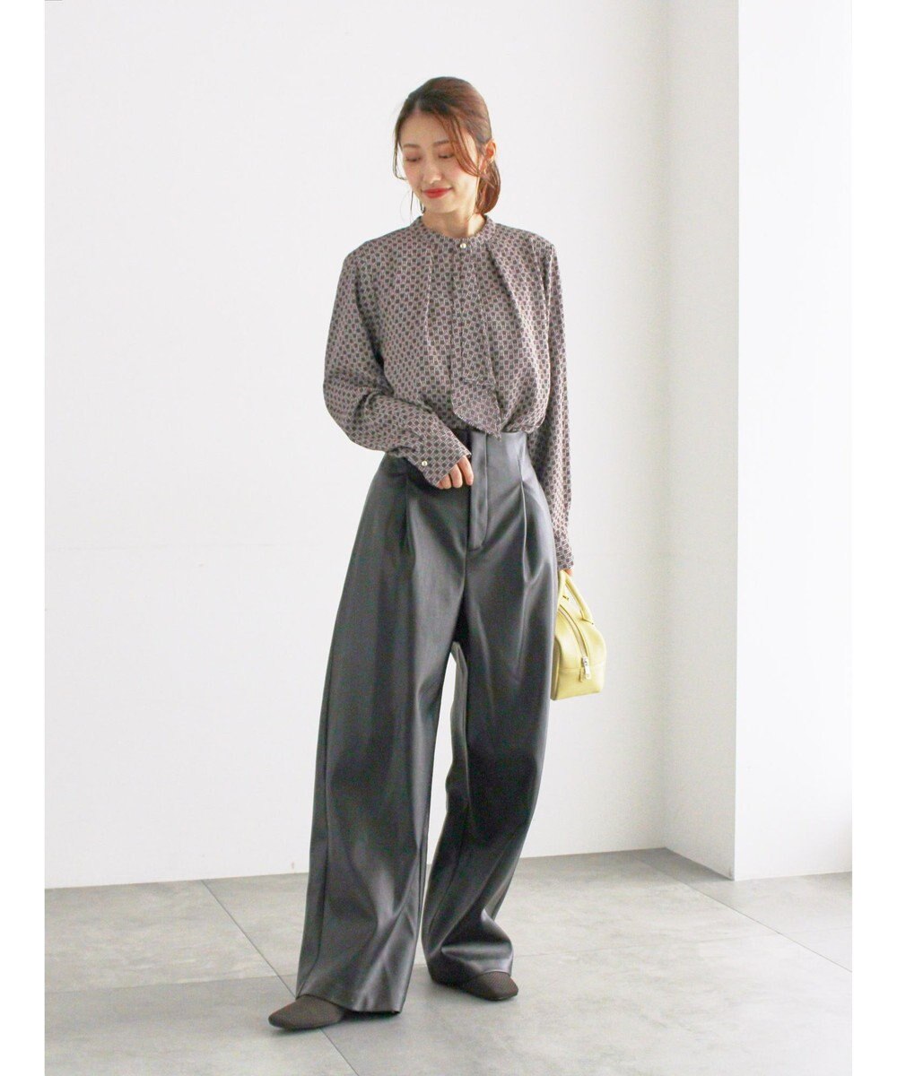 Te chichi パターンアソートボウタイブラウス 