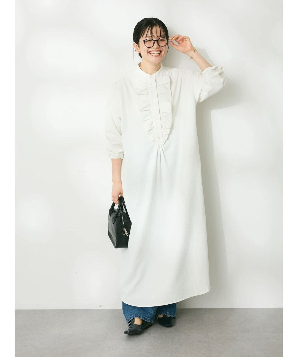 CRAFT STANDARD BOUTIQUE デシンフリルワンピース 