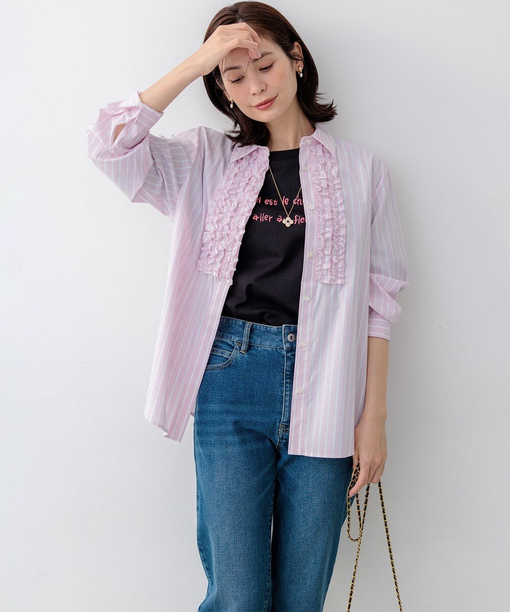 組曲 S 【Flower Collection】プリントTシャツ 