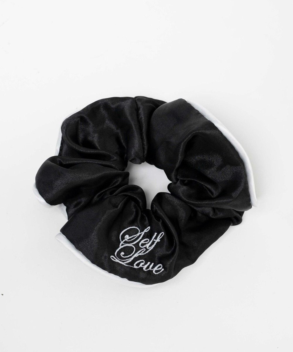 WEGO LBIGロゴ刺繍シュシュ 