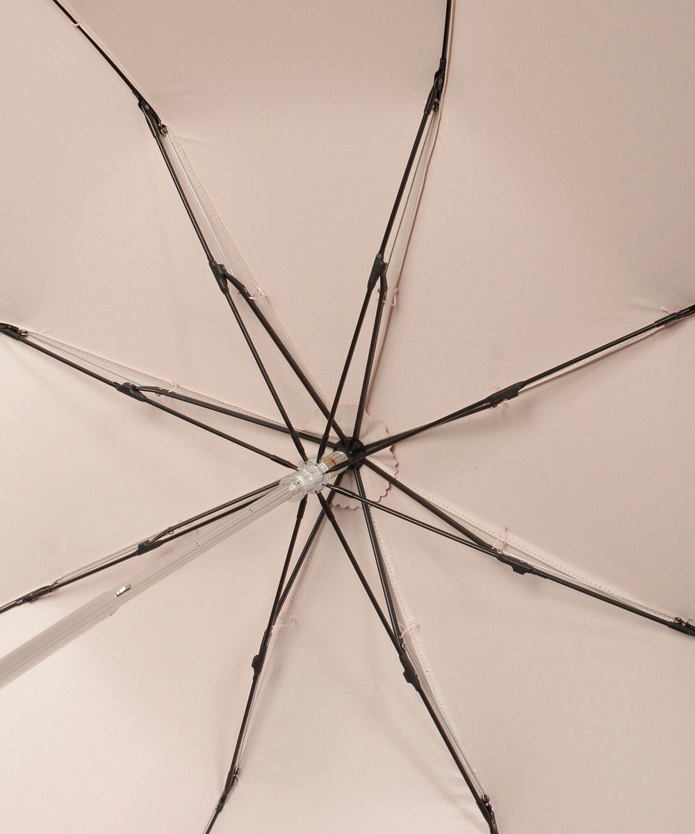 MOONBAT 【一級遮光/晴雨兼用/遮熱/UV】PAUL&JOE ACCESSOIRES(ポール & ジョー)晴雨兼用日傘 クリザンテームワンポイントフリル 