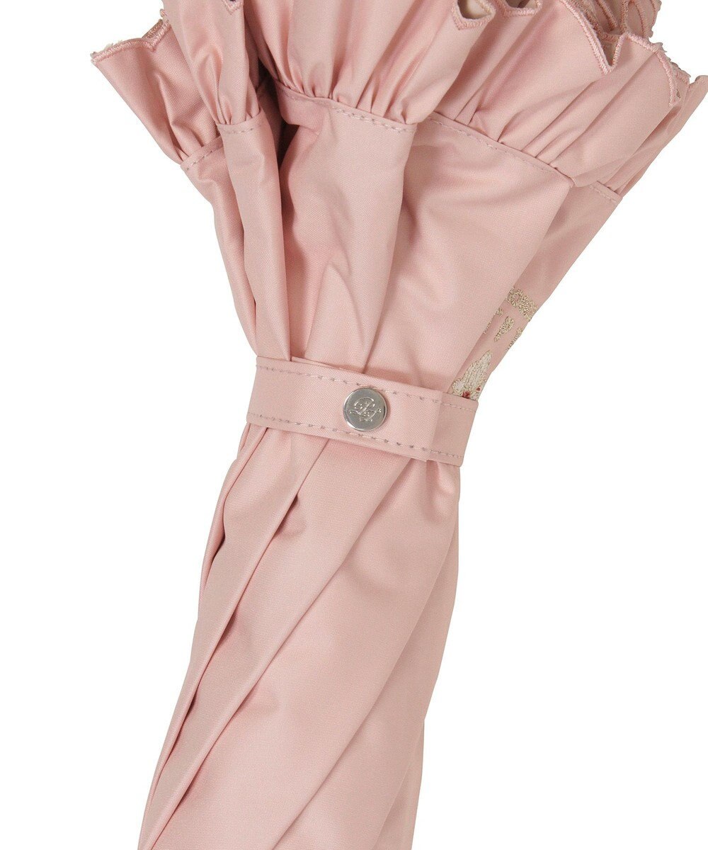 MOONBAT 【一級遮光/晴雨兼用/遮熱/UV】PAUL&JOE ACCESSOIRES(ポール & ジョー)晴雨兼用日傘 クリザンテームワンポイントフリル 