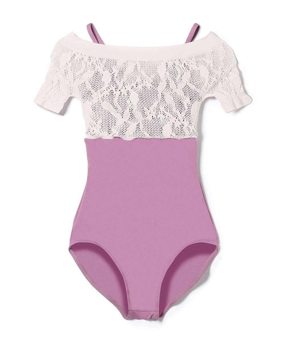 Chacott ハーフスリーブレオタード 