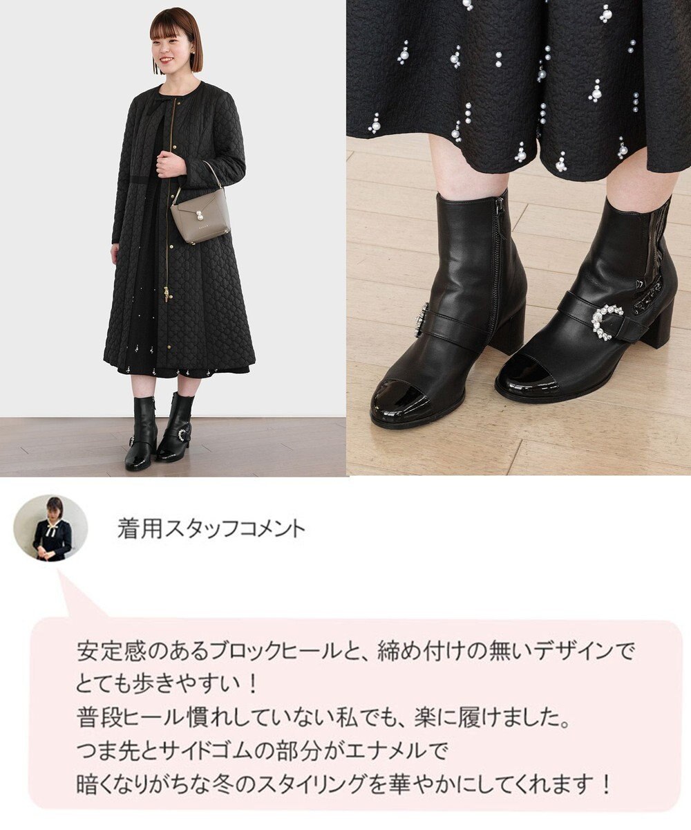TOCCA BIJOUX BUCKLE SIDEGOREBOOTS ブーツ 