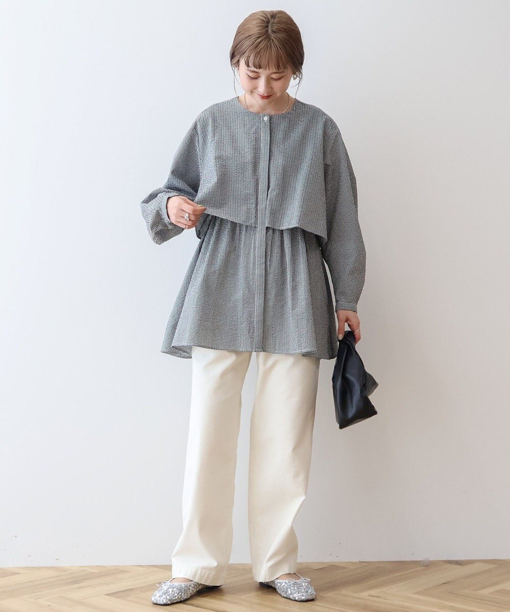 AMERICAN HOLIC サッカーティアードロングブラウス 