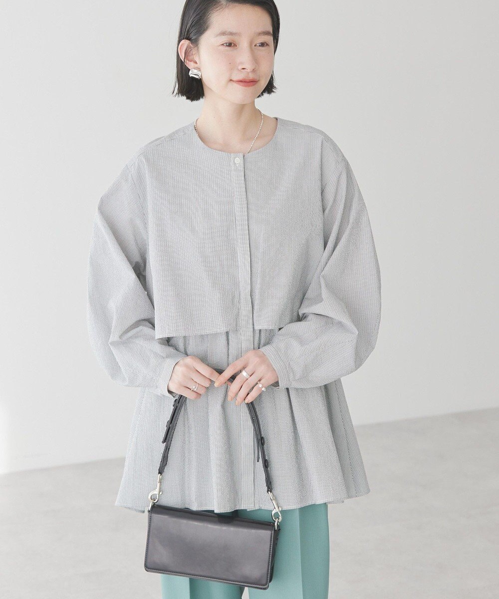 AMERICAN HOLIC サッカーティアードロングブラウス 