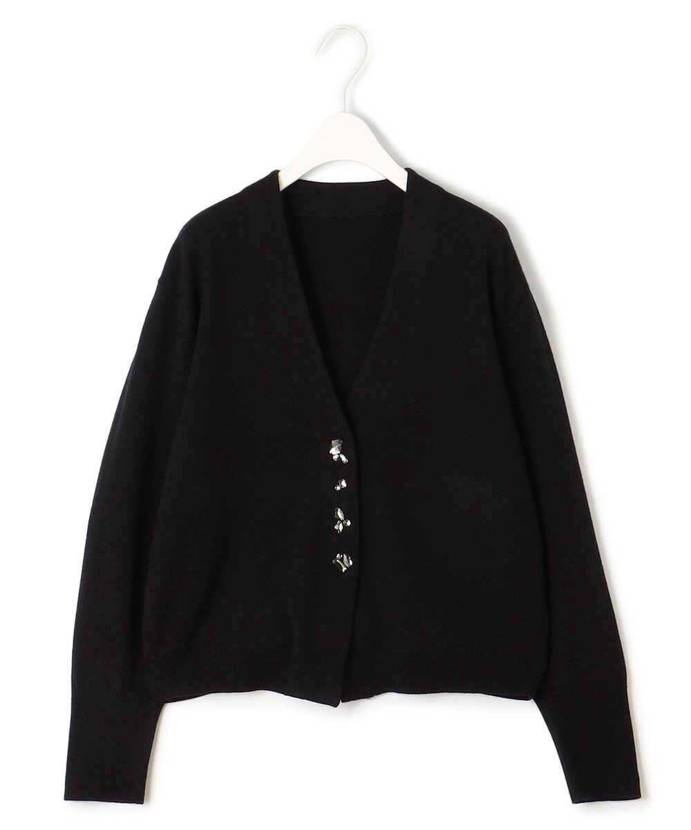 ICB 【洗える】 ジュエルニットカーディガン 