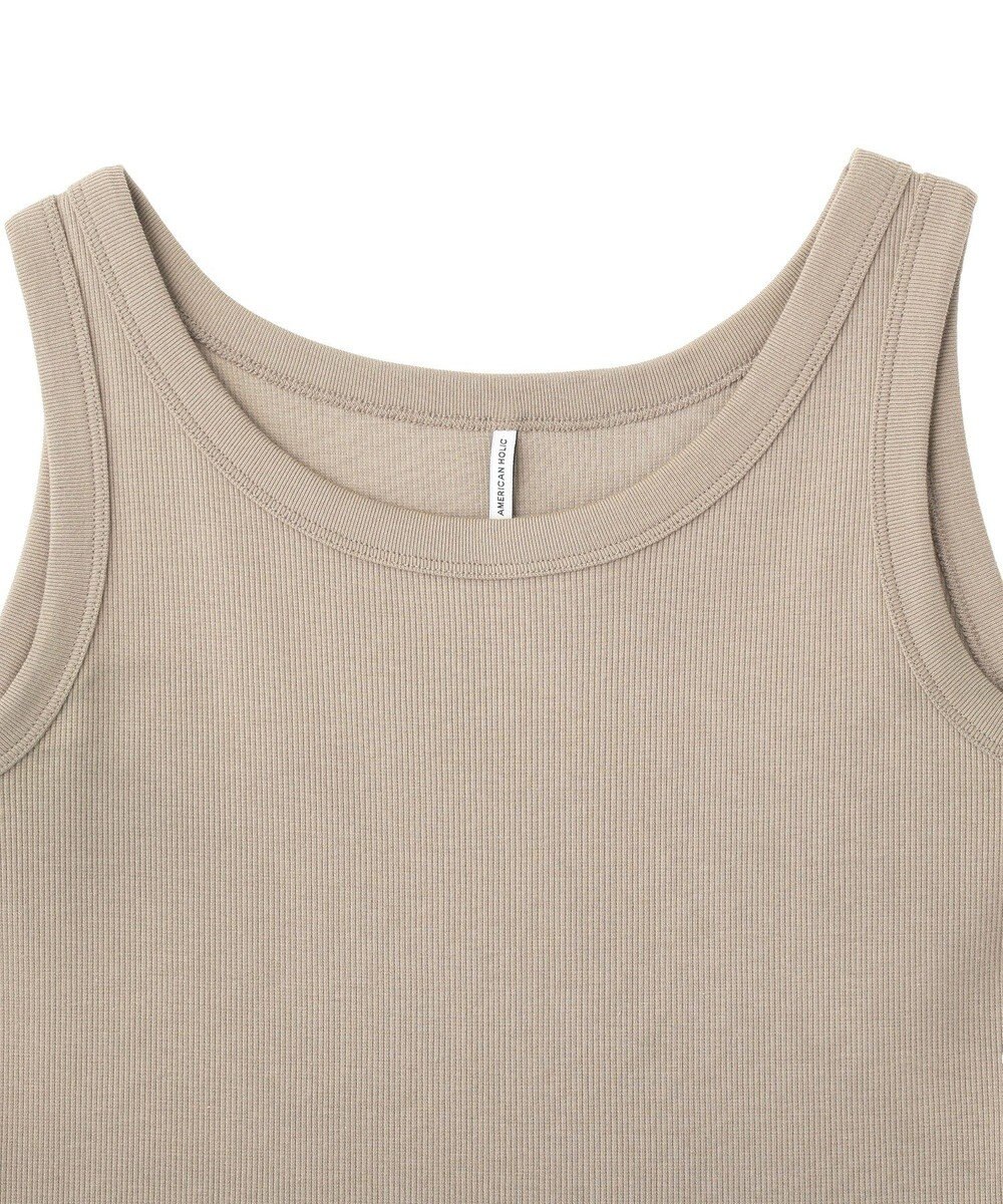 AMERICAN HOLIC テレコタンクトップ 