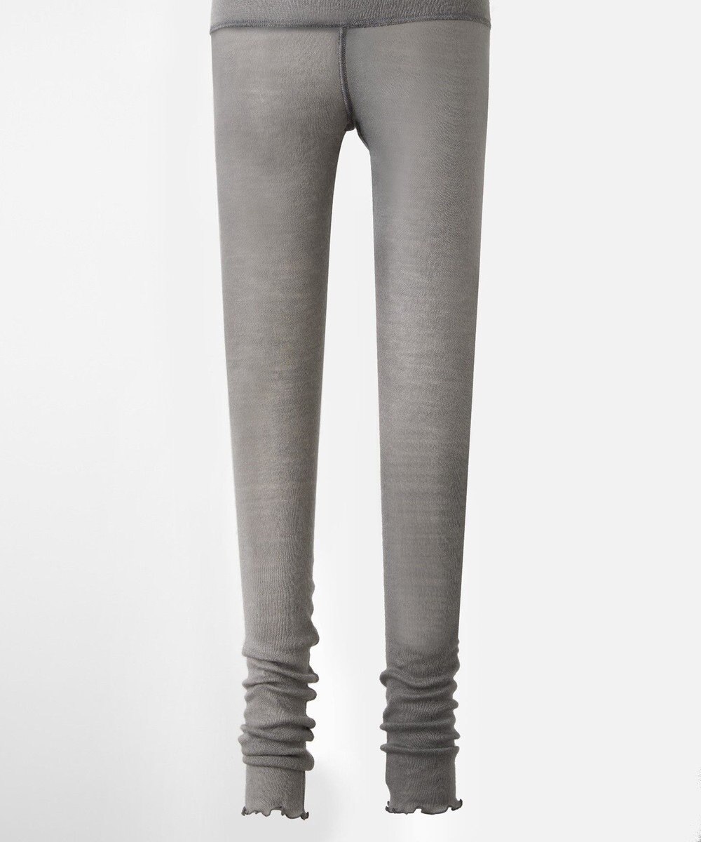 TOQUE 〈大草直子さんアドバイザー〉ロイヤルベビーアルパカ 針抜きスムス 12分丈レギンス 