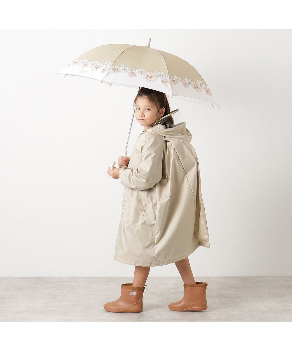 MOONBAT 【キッズ】ポール & ジョー (PAUL & JOE ACCESSOIRES) 長傘 クリザンテーム 通学 子供傘 UV 