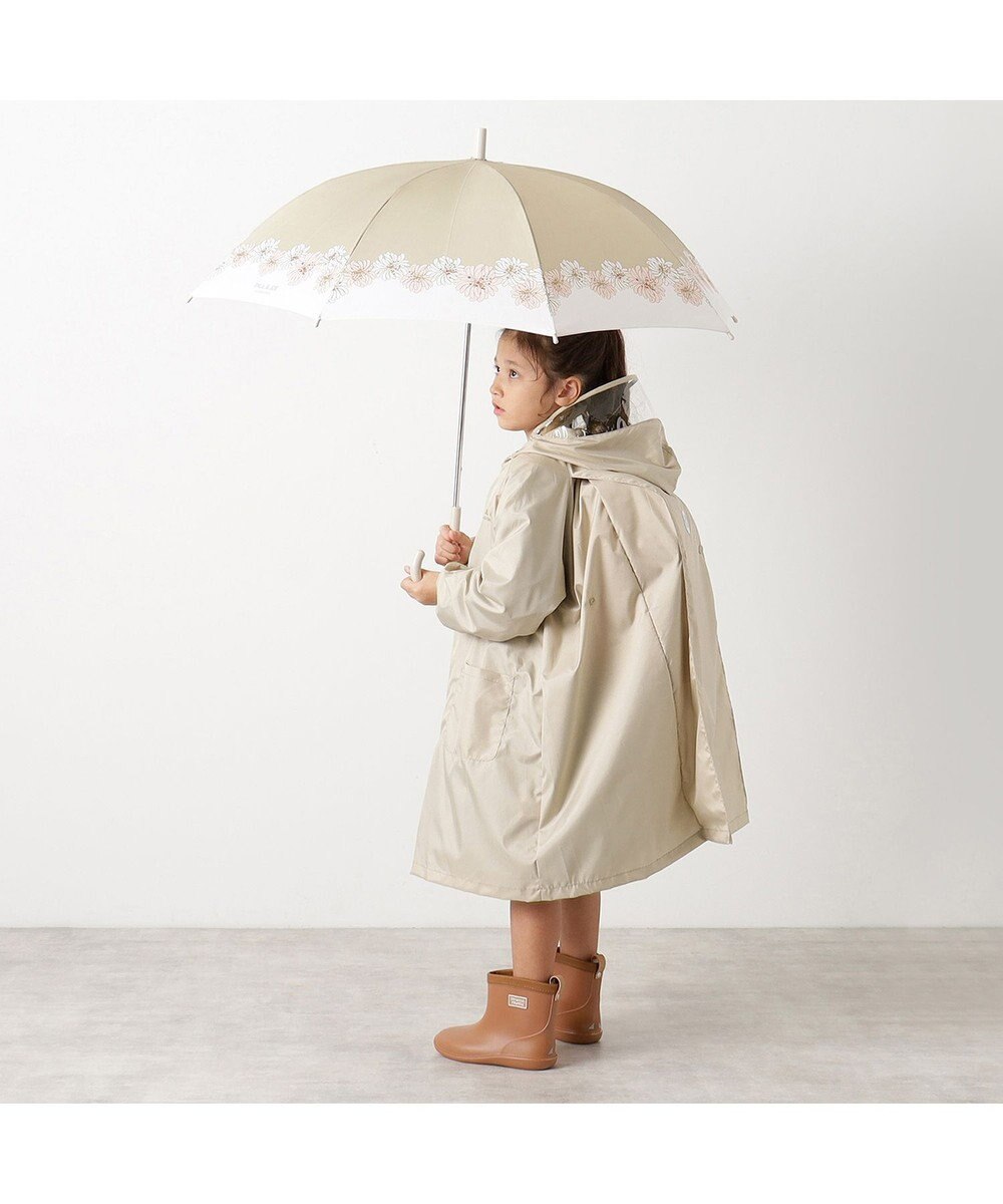 MOONBAT 【キッズ】ポール & ジョー (PAUL & JOE ACCESSOIRES) 長傘 クリザンテーム 通学 子供傘 UV 