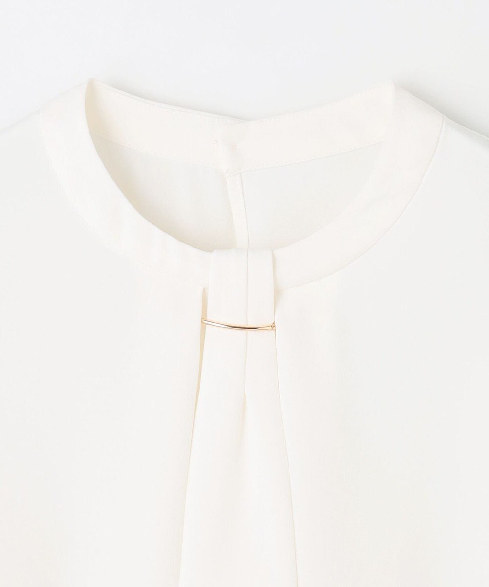 ANY L 【洗濯機可/2WAY】ボウタイブラウス 